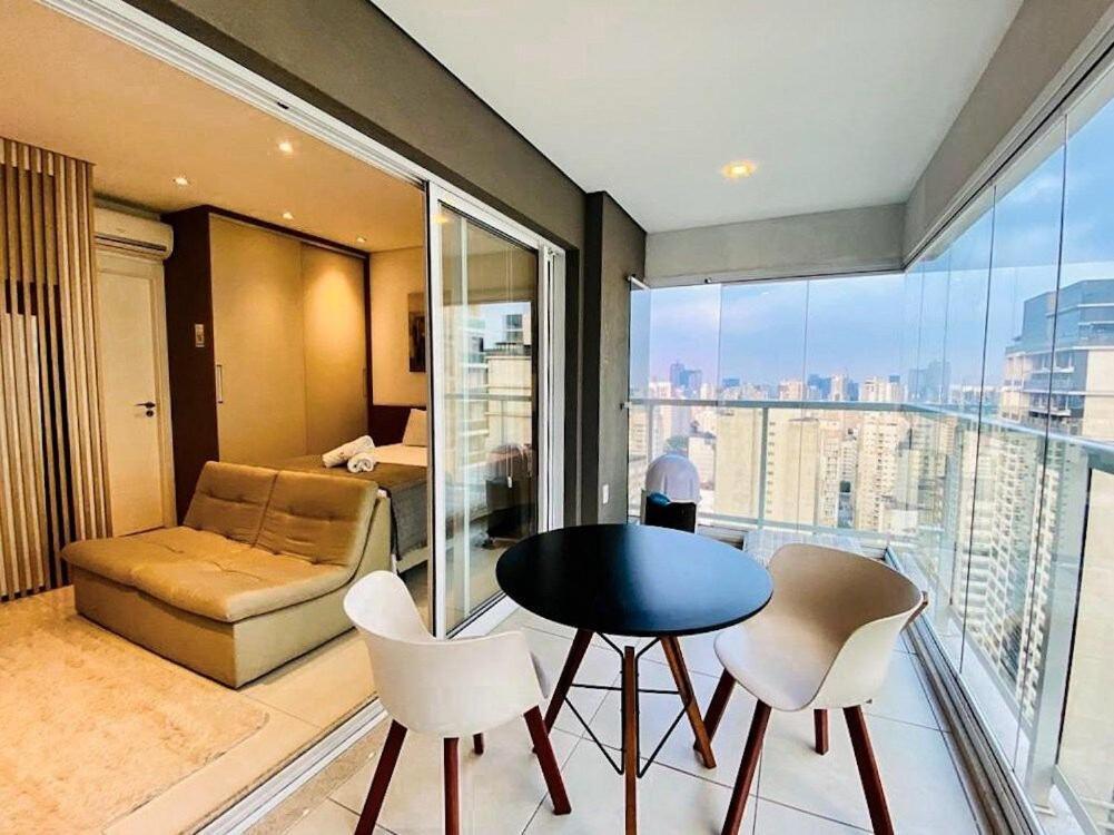 Unique 22º Estudio C/ Vista Incrivel Em Sp Vaga E Wifi São Paulo Buitenkant foto